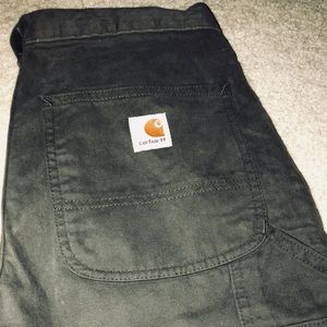 New Carhartt relaxed fit twill dungaree pants